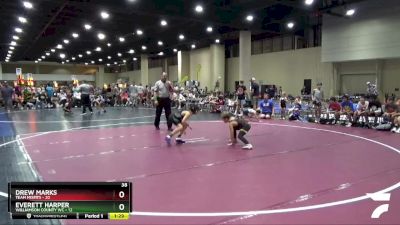 75 lbs Champ Round 1 (16 Team) - Drew Marks, Team Misfits vs Everett Harper, Williamson County WC