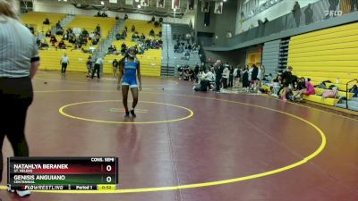 110 lbs Cons. Semi - Natahlya Beranek, St. Helens vs Genisis Anguiano, Centennial