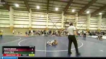 52 lbs Semifinal - Rixon Field, Fremont Wrestling Club vs Rowyn Bryan, Fremont Wrestling Club