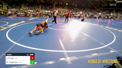 100 lbs Round Of 32 - Jaiden Finger, Chagolla Trained vs Micah Engelman, Mat Assassins