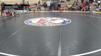 110 lbs Semifinal - Jack Thomas, Pursuit Wrestling Minnesota vs Diverson Edmond, Mollitium