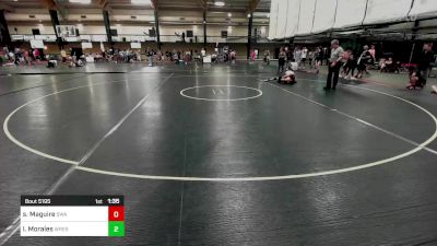 120 lbs Semifinal - Shane Maguire, Scanlan Wrestling Academy vs Ian Morales, Wrestling Prep