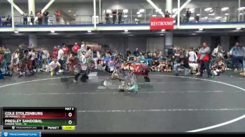 80 lbs Round 2 (8 Team) - Cole Stolzenburg, MD Maniacs vs Presley Sandobal, Xtreme Team