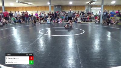 52 lbs Round Of 16 - Graham Coombe, Bloomsburg vs Anderson Derby, Sweet Valley