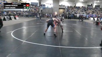 AA 215 lbs Quarterfinal - Henry Drazek, Brentwood High School vs Landon Franklin, Oakland High School