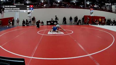 61 kg Cons. Round 2 - Caleb Weiand, Michigan Wrestling Club vs Nicholas Cottone, New Jersey