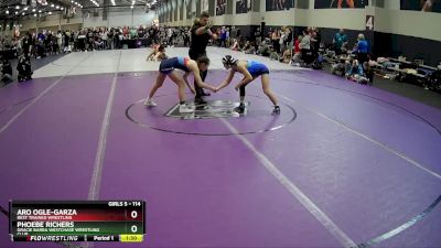 114 lbs Quarterfinal - Phoebe Richers, Gracie Barra Westchase Wrestling Club vs Aro Ogle-Garza, Best Trained Wrestling