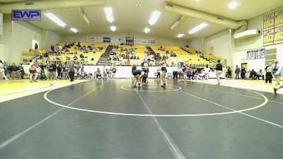 190 lbs Quarterfinal - Jordan Bread, Tahlequah Girls HS vs Julisa Herrera, Miami OK Girls High School