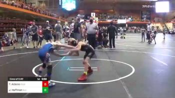 73 lbs Consi Of 8 #2 - Taten Adams, Sturgis Youth vs Jett Hoffman, Nls Wildcats