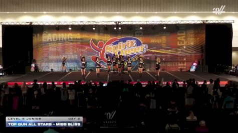 Top Gun All Stars - Miss Bliss [2025 L5 Junior Day 2] 2025 Spirit Cheer Dance Grand Nationals & Cheer Nationals