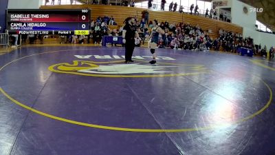 160 lbs Cons. Round 3 - Isabelle Thesing, Maine Maritime vs Camila Hidalgo, Elmira College