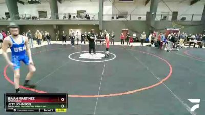 113 lbs Champ. Round 1 - Isaiah Martinez, Washington vs Jett Johnson, South West Washington Wrestling Club