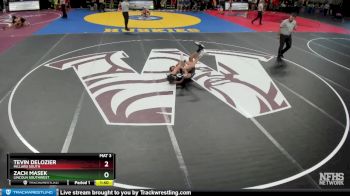 Champ. Round 1 - Zach Masek, Lincoln Southwest vs Tevin Delozier, Millard South