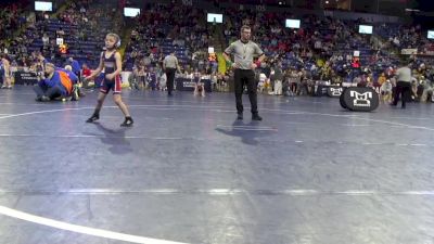 61 lbs Quarterfinal - Joseph Palma, Bangor vs Sean Wimmer, Great Valley