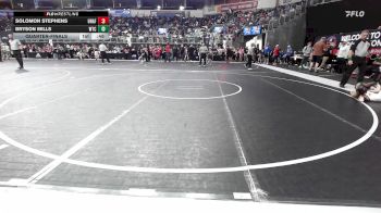 60 lbs Quarterfinal - Solomon Stephens, Unaffiliated vs Bryson Mills, Wtc