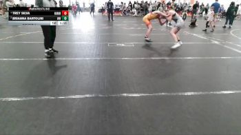 150/170 Round 1 - Trey Silva, Northeast Georgia Mat Monstars vs Brianna Bartolini, Carolina Reapers