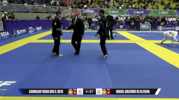 Miguel Gregório De Oliveira vs Aguinaldo Vieira Dos S. Neto 2025 Brasileiro Jiu-Jitsu IBJJF