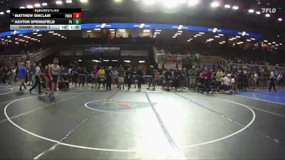 190 2A Champ. Round 1 - Matthew Sinclair, Ft Walton Beach H S vs Ashton Springfield, Parrish High School