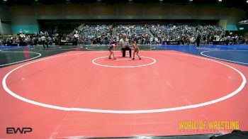 40 lbs Round Of 16 - Josephine McCoy, Askeo International Matclub vs Eliana Meza, Pounders WC