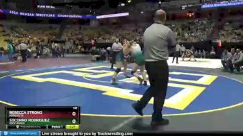 141 lbs Champ. Round 1 - Rebecca Strong, Marquette vs Socorro Rodriguez, Rock Bridge
