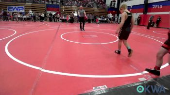 85 lbs Quarterfinal - Josey Voss, Skiatook Youth Wrestling vs Johnathon Primeaux, Henryetta Knights Wrestling Club