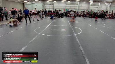 88 lbs Round 5 (8 Team) - Camron Veneziano, CTWHALE vs Camden Magluilo, Warhawks Wrestling