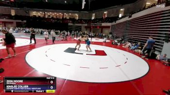 235 lbs Round 2 - Zion Moore, Oklahoma vs Kinslee Collier, Edmond North High School Wrestling