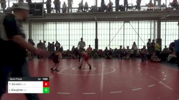 70 lbs Semifinal - Toliver Dorsett, Climmons Trained/AWC vs Isaac Slaughter, Morris Fitness