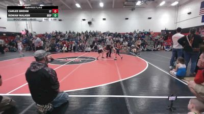 49-53 lbs Round 3 - Rowan Walker, Bridgeport vs Carlee Brehm, Conemaugh Township