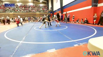 49 lbs Final - Hunter Wells, Claremore Youth Wrestling vs Brody Boyd, Team Tulsa Wrestling Club