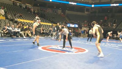 285 Class 4 lbs Cons. Round 2 - Hayden Hinkle, Lee`s Summit vs Noah Cooper, Staley
