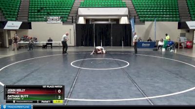 128 lbs Finals (2 Team) - John Kelly, Hayden vs Dathan Butt, Gulf Shores