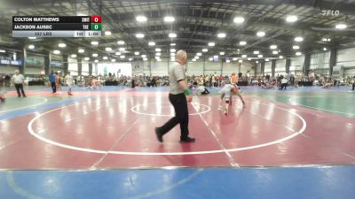 127 lbs Rr Rnd 2 - Colton Matthews, Smittys Barn - MS vs Jackson Ausec, The Fort Hammers - MS