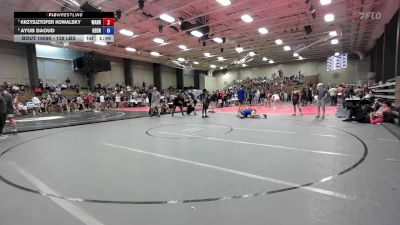 138 lbs Consi Of 4 - Krzysjztofer Kowalsky, Warrior Elite Wrestling Club vs Ayub Daoud, Georgia