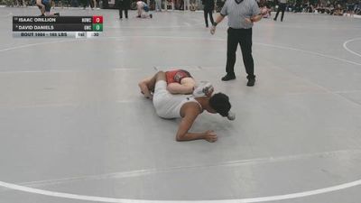 165 lbs Cons. Semis - Isaac Orillion, New Orleans Wrestling Club vs David Daniels, Granite Wrestling Club