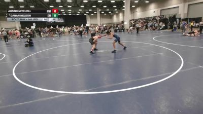 140 lbs Cons. Quarters - Danan Nelson, Summit Wrestling Academy vs Austin Mitchell, Kingdom Wrestling