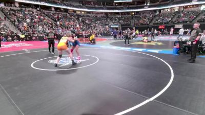 G155-4A Champ. Round 1 - Addison Mayer, Wiggins School District Girls vs Dixie Bitner, County Line Girls