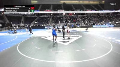 235 lbs Cons. Round 2 - Norma Avila, Middletown-9 vs Amelia Banker, Averill Park-2