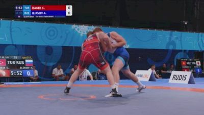 130 kg Qualif. - Cemal Bakir, Turkiye vs Ali Iliasov, Russia