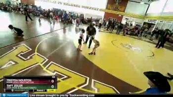 35 lbs Round 3 - Triston Houston, Moapa Valley Wrestling Club vs Taft Zeiler, Team Vegas Jr Mustangs Wrestli