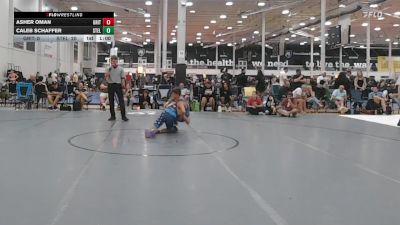 122 lbs Rr Rnd 4 - Asher Oman, Grit Mat Club Red - HSC vs Caleb Schaffer, Steller Trained Bossk - HSC