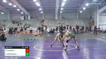 132 lbs Consolation - Dyson Dunham, VA vs Colton Gehlhausen, WY