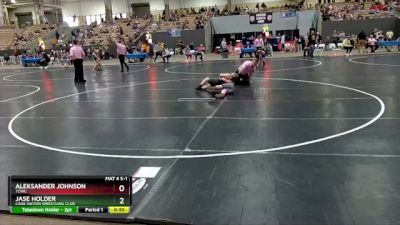 112 lbs Semifinal - Aleksander Johnson, TCWC vs Jase Holder, Cane Nation Wrestling Club