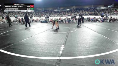 125 lbs Quarterfinal - Xamena Rivera Perez, Ardmore Takedown Club vs Jaydis Peterson, Standfast