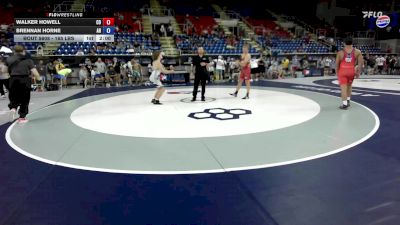165 lbs Champ. Rd Of 128 - Walker Howell, CO vs Brennan Horne, AR
