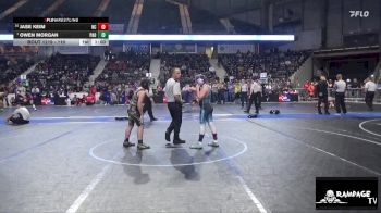 110 lbs 2nd Place Match - Jase Keim, Nemaha County vs Owen Morgan, Paola