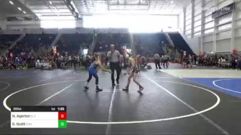 88 lbs Quarterfinal - Saxton Scott, Idaho Elite vs Nicholas Agerton, Elite Force