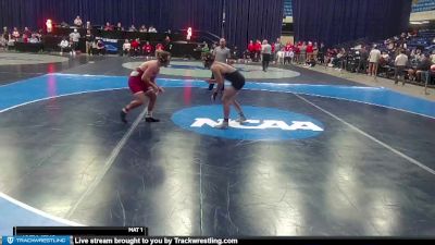 174 lbs Quarterfinal - Jacob Sherzer, Cornell College vs Joey Jens, North Central College