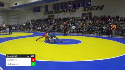 147 lbs Consi Of 8 #2 - Jacob Bell, Etiwanda vs Braden Priest, Bakersfield