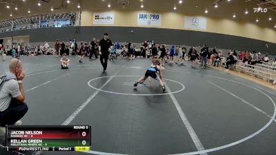 56 lbs Round 5 (6 Team) - Jacob Nelson, Rangers WC vs Kellan Green, Midlothian Miners WC